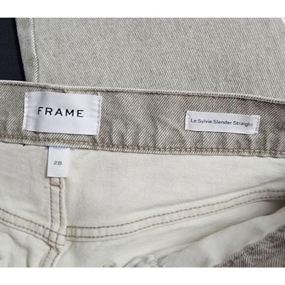 Frame Le Sylvia Straight-legs Jeans 28 - Picture 8 of 11